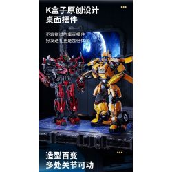 SHARP MODEL JIMULIANG PRODUCT 10526 ZAPE 10536 PHIÊN BẢN CHIẾN ĐẤU MECHA HẠNG BUMBLEBEE bộ đồ chơi xếp lắp ráp ghép mô hình Movie & Game Phim Và Trò Chơi 1923 khối
