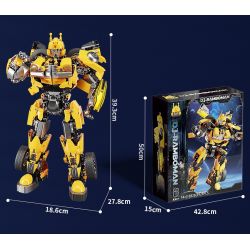 SHARP MODEL JIMULIANG PRODUCT 10526 ZAPE 10536 PHIÊN BẢN CHIẾN ĐẤU MECHA HẠNG BUMBLEBEE bộ đồ chơi xếp lắp ráp ghép mô hình Movie & Game Phim Và Trò Chơi 1923 khối