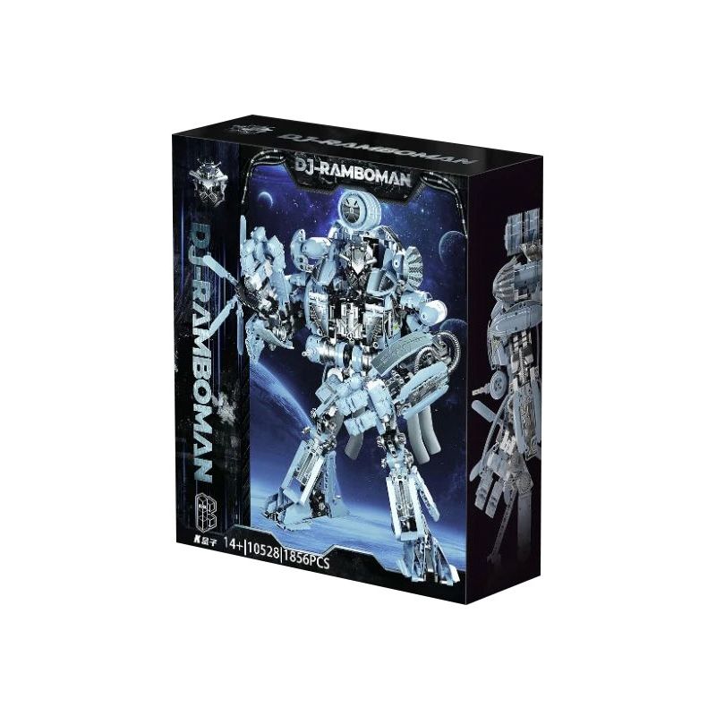 SHARP MODEL JIMULIANG PRODUCT 10528 ZAPE 10538 PHIÊN BẢN CHIẾN ĐẤU MECHA CẤP CHÓNG MẶT bộ đồ chơi xếp lắp ráp ghép mô hình Movie & Game BLACKOUT Phim Và Trò Chơi 1856 khối