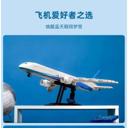 PANTASY 11017 MẪU MÁY BAY BOEING 787 CỦA HÃNG HÀNG KHÔNG XIAMEN AIRLINES bộ đồ chơi xếp lắp ráp ghép mô hình City Thành Phố 800 khối