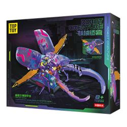 TOP TOY TC2104 2104 SÁNG TẠO CƠ KHÍ BỌ HƯƠU KHỔNG LỒ NĂNG LƯỢNG TỐI bộ đồ chơi xếp lắp ráp ghép mô hình 800 khối