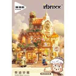 INBRIXX 881103 TIỆM BÁNH CỦA TEDDY bộ đồ chơi xếp lắp ráp ghép mô hình Movie & Game TEDDY BEAR Phim Và Trò Chơi 1547 khối