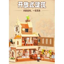 INBRIXX 881103 TIỆM BÁNH CỦA TEDDY bộ đồ chơi xếp lắp ráp ghép mô hình Movie & Game TEDDY BEAR Phim Và Trò Chơi 1547 khối