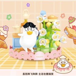 SEMBO 612025 LITTLE LIU YA MỘT THẾ GIỚI ĐẦY MÀU SẮC BẤT NGỜ bộ đồ chơi xếp lắp ráp ghép mô hình 199 khối