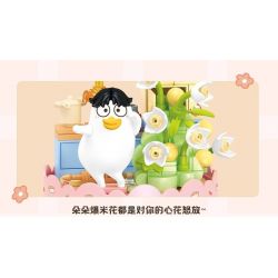 SEMBO 612025 LITTLE LIU YA MỘT THẾ GIỚI ĐẦY MÀU SẮC BẤT NGỜ bộ đồ chơi xếp lắp ráp ghép mô hình 199 khối