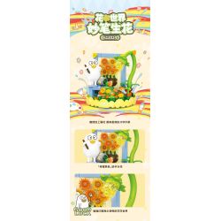 SEMBO 612025 LITTLE LIU YA MỘT THẾ GIỚI ĐẦY MÀU SẮC BẤT NGỜ bộ đồ chơi xếp lắp ráp ghép mô hình 199 khối