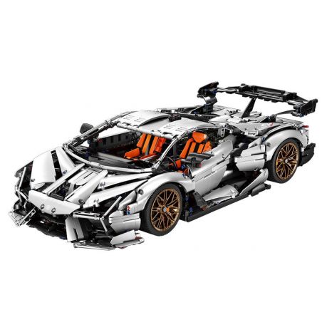 MOYU BLOCK MY88027 88027 LAMBORGHINI SVJ ROADSTER 1:8 tỷ lệ 1:8 bộ đồ chơi xếp lắp ráp ghép mô hình Technic Kỹ Thuật Công Nghệ Cao Mô Hình Phương Tiện 3224 khối