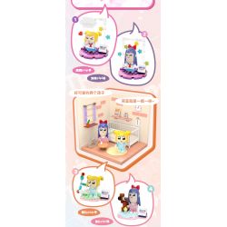 FUNIFY W8012 8012 BÚP BÊ BỎ TÚI HÀNG NGÀY CỦA POP VÀ PIPI 12 KIỂU DÁNG bộ đồ chơi xếp lắp ráp ghép mô hình Movie & Game Phim Và Trò Chơi