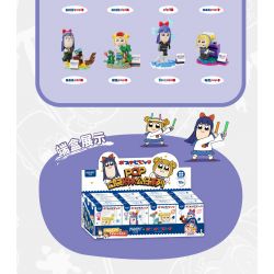 FUNIFY W8012 8012 BÚP BÊ BỎ TÚI HÀNG NGÀY CỦA POP VÀ PIPI 12 KIỂU DÁNG bộ đồ chơi xếp lắp ráp ghép mô hình Movie & Game Phim Và Trò Chơi