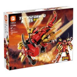 FORANGE FC1044 1044 THẦN CHIẾN TRANH TUYỆT VỜI YANLONG bộ đồ chơi xếp lắp ráp ghép mô hình 310 khối