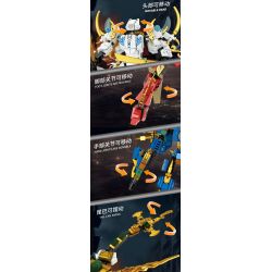 FORANGE FC1044 1044 THẦN CHIẾN TRANH TUYỆT VỜI YANLONG bộ đồ chơi xếp lắp ráp ghép mô hình 310 khối