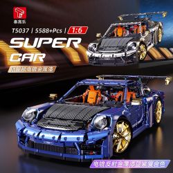 TA GAOLE T5037A 5037A T5037B 5037B non  PORSCHE 911 TỶ LỆ 1:6 tỷ lệ 1:6 bộ đồ chơi xếp lắp ráp ghép mô hình  Kỹ Thuật Công Nghệ Cao Mô Hình Phương Tiện 5588 khối