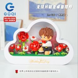 GOQI GQ-3006 3006 GQ3006 ĐÈN GƯƠNG ĐÁM MÂY GQ CẦU HÔN HOÀNG TỬ BÉ bộ đồ chơi xếp lắp ráp ghép mô hình 1149 khối