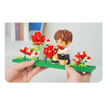 GOQI GQ-3006 3006 GQ3006 ĐÈN GƯƠNG ĐÁM MÂY GQ CẦU HÔN HOÀNG TỬ BÉ bộ đồ chơi xếp lắp ráp ghép mô hình 1149 khối