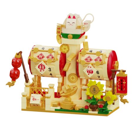 GOQI GQ-3018 3018 GQ3018 MỖI CON CHÓ ĐỀU CÓ NGÀY CỦA MÌNH bộ đồ chơi xếp lắp ráp ghép mô hình Creator HAVE MONEY Sáng Tạo 625 khối