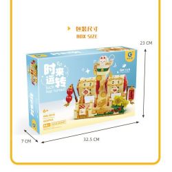 GOQI GQ-3018 3018 GQ3018 MỖI CON CHÓ ĐỀU CÓ NGÀY CỦA MÌNH bộ đồ chơi xếp lắp ráp ghép mô hình Creator HAVE MONEY Sáng Tạo 625 khối