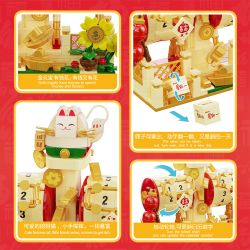 GOQI GQ-3018 3018 GQ3018 MỖI CON CHÓ ĐỀU CÓ NGÀY CỦA MÌNH bộ đồ chơi xếp lắp ráp ghép mô hình Creator HAVE MONEY Sáng Tạo 625 khối