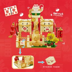 GOQI GQ-3018 3018 GQ3018 MỖI CON CHÓ ĐỀU CÓ NGÀY CỦA MÌNH bộ đồ chơi xếp lắp ráp ghép mô hình Creator HAVE MONEY Sáng Tạo 625 khối