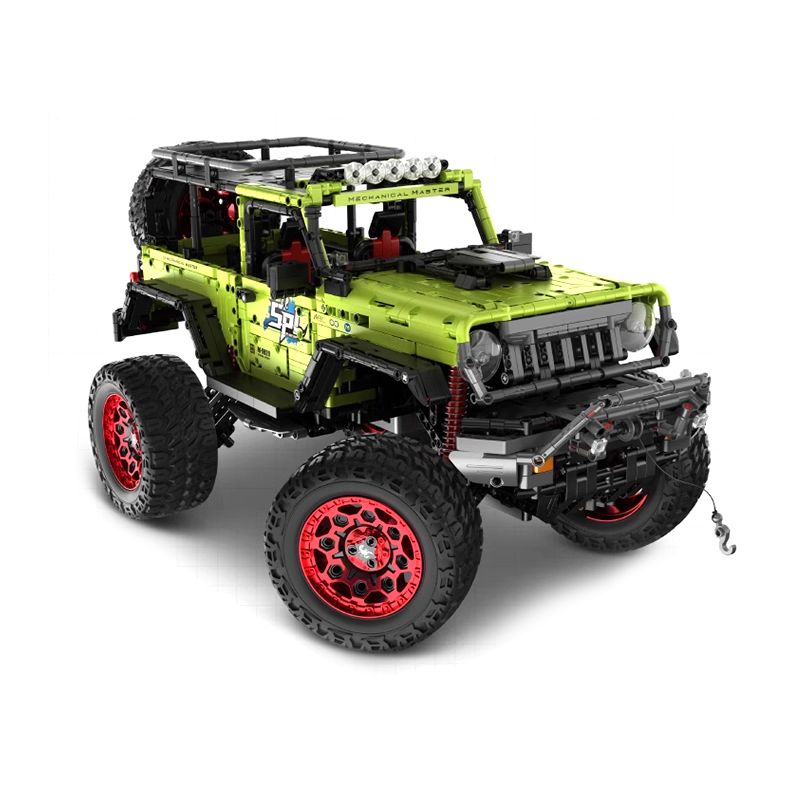 IM.MASTER QIHUI 9829-2 BẬC THẦY CƠ KHÍ XE ĐỊA HÌNH WRANGLER 1:6 tỷ lệ 1:6 bộ đồ chơi xếp lắp ráp ghép mô hình Technic Kỹ Thuật Công Nghệ Cao Mô Hình Phương Tiện 2545 khối