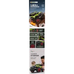 IM.MASTER QIHUI 9829-2 BẬC THẦY CƠ KHÍ XE ĐỊA HÌNH WRANGLER 1:6 tỷ lệ 1:6 bộ đồ chơi xếp lắp ráp ghép mô hình Technic Kỹ Thuật Công Nghệ Cao Mô Hình Phương Tiện 2545 khối