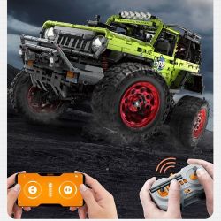 IM.MASTER QIHUI 9829-2 BẬC THẦY CƠ KHÍ XE ĐỊA HÌNH WRANGLER 1:6 tỷ lệ 1:6 bộ đồ chơi xếp lắp ráp ghép mô hình Technic Kỹ Thuật Công Nghệ Cao Mô Hình Phương Tiện 2545 khối