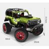 IM.MASTER QIHUI 9829-2 BẬC THẦY CƠ KHÍ XE ĐỊA HÌNH WRANGLER 1:6 tỷ lệ 1:6 bộ đồ chơi xếp lắp ráp ghép mô hình Technic Kỹ Thuật Công Nghệ Cao Mô Hình Phương Tiện 2545 khối