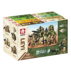 LE YI 72015 LỀU CẢNH QUÂN SỰ CỦA LỰC LƯỢNG ĐẶC BIỆT TRONG CHIẾN TRANH NGA-UKRAINE 8 KẾT HỢP TẤN CÔNG TIỀN TUYẾN YỂM TRỢ HOẠT ĐỘNG LƯỢC CHỈ HUY HỖ HẬU CẦN bộ đồ chơi xếp lắp ráp ghép mô hình Military Army Quân Sự Bộ Đội 524 khối