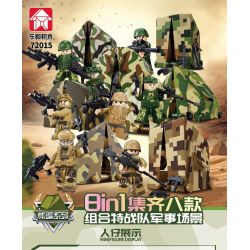 LE YI 72015 LỀU CẢNH QUÂN SỰ CỦA LỰC LƯỢNG ĐẶC BIỆT TRONG CHIẾN TRANH NGA-UKRAINE 8 KẾT HỢP TẤN CÔNG TIỀN TUYẾN YỂM TRỢ HOẠT ĐỘNG LƯỢC CHỈ HUY HỖ HẬU CẦN bộ đồ chơi xếp lắp ráp ghép mô hình Military Army Quân Sự Bộ Đội 524 khối