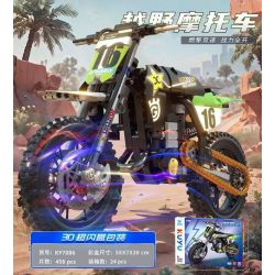 KUYU MOXING KY7086 7086 XE MÔTÔ bộ đồ chơi xếp lắp ráp ghép mô hình Technic Kỹ Thuật Công Nghệ Cao Mô Hình Phương Tiện 456 khối