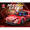 QIANMAI QM00050 00050 FERRARI DAYTONA SP3 1:14 tỷ lệ 1:14 bộ đồ chơi xếp lắp ráp ghép mô hình Technic Kỹ Thuật Công Nghệ Cao Mô Hình Phương Tiện 1129 khối