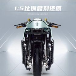 GULY 60505 LERU 10749 XE MÁY ASTON MARTIN tỷ lệ 1:5 bộ đồ chơi xếp lắp ráp ghép mô hình Technic ASIDUNMADING Kỹ Thuật Công Nghệ Cao Mô Hình Phương Tiện 2176 khối