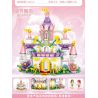 MINGDI LEIBAO K0895 0895 LÂU ĐÀI HOA bộ đồ chơi xếp lắp ráp ghép mô hình Girl PRINCESS CASTLE Con Gái 519 khối