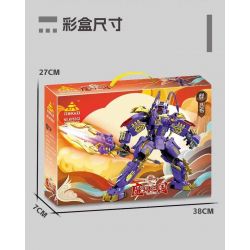 Kazi KY8102 8102 TAM QUỐC PHÉP THUẬT LỮ BỐ bộ đồ chơi xếp lắp ráp ghép mô hình 395 khối