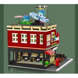 MouldKing 16056 Mould King 16056 CỬA HÀNG HOA bộ đồ chơi xếp lắp ráp ghép mô hình Creator FLOWER SHOP Sáng Tạo 2291 khối