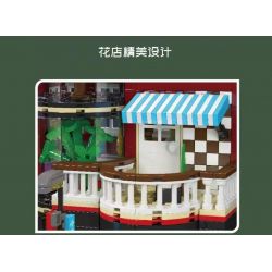 MouldKing 16056 Mould King 16056 CỬA HÀNG HOA bộ đồ chơi xếp lắp ráp ghép mô hình Creator FLOWER SHOP Sáng Tạo 2291 khối