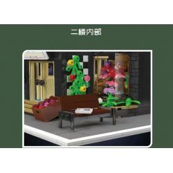 MouldKing 16056 Mould King 16056 CỬA HÀNG HOA bộ đồ chơi xếp lắp ráp ghép mô hình Creator FLOWER SHOP Sáng Tạo 2291 khối