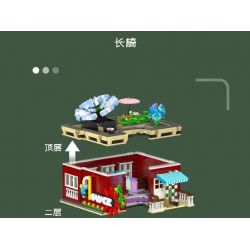 MouldKing 16056 Mould King 16056 CỬA HÀNG HOA bộ đồ chơi xếp lắp ráp ghép mô hình Creator FLOWER SHOP Sáng Tạo 2291 khối