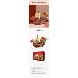 PANTASY 18009 WEALTH FREEDOM NĂM MỚI ĐỘC QUYỀN bộ đồ chơi xếp lắp ráp ghép mô hình Creator Sáng Tạo