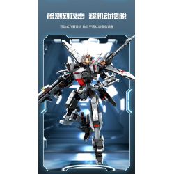 SEMBO 202245 MỘT QUỐC GIA HÙNG MẠNH J-20-GIÓ NỔI RỒNG GẦM bộ đồ chơi xếp lắp ráp ghép mô hình 1281 khối