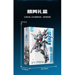 SEMBO 202245 MỘT QUỐC GIA HÙNG MẠNH J-20-GIÓ NỔI RỒNG GẦM bộ đồ chơi xếp lắp ráp ghép mô hình 1281 khối