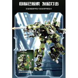 SEMBO 203171 CƯỜNG QUỐC 99A-CHIẾN TRƯỜNG VINH QUANG bộ đồ chơi xếp lắp ráp ghép mô hình 1634 khối