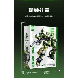 SEMBO 203171 CƯỜNG QUỐC 99A-CHIẾN TRƯỜNG VINH QUANG bộ đồ chơi xếp lắp ráp ghép mô hình 1634 khối