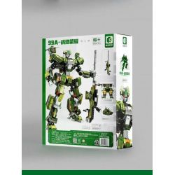 SEMBO 203171 CƯỜNG QUỐC 99A-CHIẾN TRƯỜNG VINH QUANG bộ đồ chơi xếp lắp ráp ghép mô hình 1634 khối