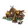 MorkModel 033051 Mork Model 033051 TÚP LỀU VIKING bộ đồ chơi xếp lắp ráp ghép mô hình Vikings THE VIKINGS HOUSE Người Viking 3129 khối