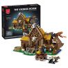 MorkModel 033051 Mork Model 033051 TÚP LỀU VIKING bộ đồ chơi xếp lắp ráp ghép mô hình Vikings THE VIKINGS HOUSE Người Viking 3129 khối