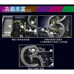 MouldKing 26012 Mould King 26012 REBRICKABLE MOC-96326 96326 MOC96326 NHÀ MÁY DÂY CHUYỀN LẮP RÁP GBC ĐẾM BÓNG LOGARIT bộ đồ chơi xếp lắp ráp ghép mô hình Technic LOGARITHMIC BALL CALCULATOR Kỹ Thuật Công Nghệ Cao Mô Hình Phương Tiện 2066 khối