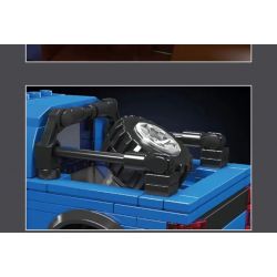 MouldKing 27057 Mould King 27057 XE BÁN TẢI RAPTOR bộ đồ chơi xếp lắp ráp ghép mô hình Speed Champions Racing Cars RAPTOR PICKUP Đua Xe Công Thức 465 khối