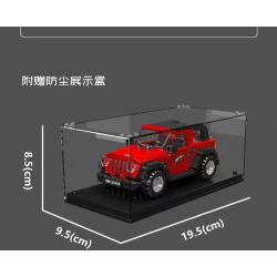 MouldKing 27058 Mould King 27058 NGƯỜI HAY CÃI LỘN bộ đồ chơi xếp lắp ráp ghép mô hình Speed Champions Racing Cars WEANGLER Đua Xe Công Thức 414 khối