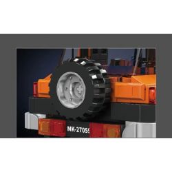 MouldKing 27059 Mould King 27059 TÀU TUẦN DƯƠNG FJ bộ đồ chơi xếp lắp ráp ghép mô hình Speed Champions Racing Cars FJ CRUISER Đua Xe Công Thức 414 khối