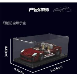 MouldKing 27060 Mould King 27060 PORSCHE 911 TARGA bộ đồ chơi xếp lắp ráp ghép mô hình Speed Champions Racing Cars Đua Xe Công Thức 362 khối